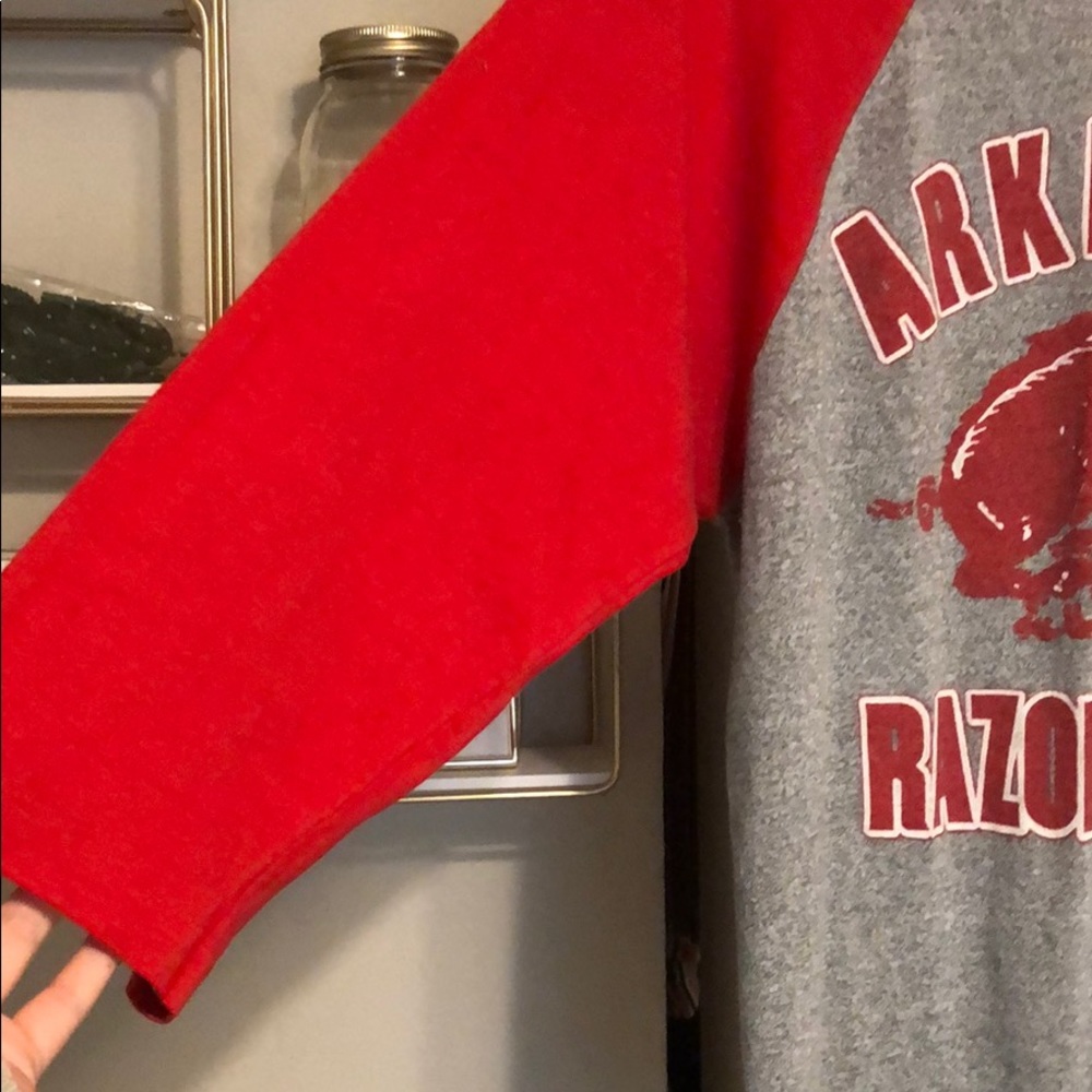 Arkansas Razorback Baseball Tee - Picture 2 of 4